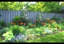 Flower garden layout ideas