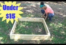 How to Build a Raised Garden Bed for Under $15!