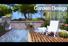 Sims 4 – House building – Garden Design