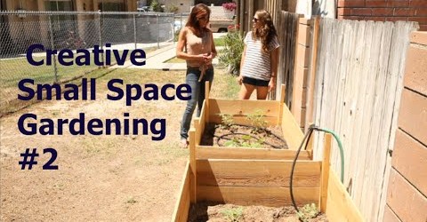 Creative Small Space Gardening #2 – Helping Kate