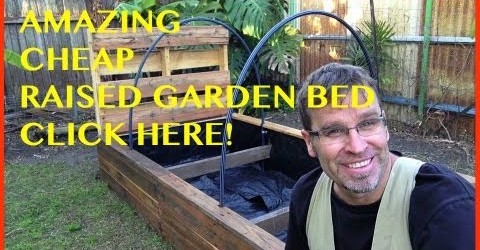 How to Build a Raised Garden Bed. THE ULTIMATE Pallet Wood Vegetable Garden.