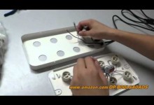 LED Grow light system 2014 latest product for indoor gardening- how to assemble a light kit