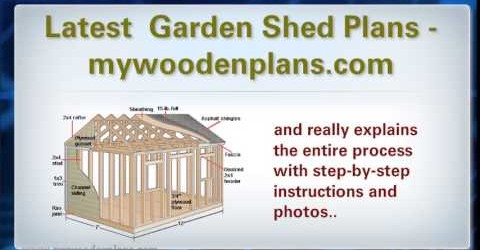 BEST Garden Shed Plans & Other Latest Woodworking Designs and Project Ideas